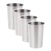 4x Appetito 500ml Stainless Steel Tumbler/Drinking Coffee/Tea Water Drink Cup