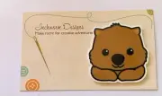 Needle Minder cross stitch minders diamond painting magnet wombat