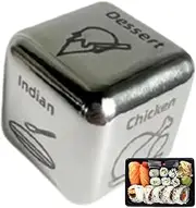 Food Decision Dice - Date Night What for Dinner Decision Dice for Couples - Him Her Date Night Idea Romantic Meal Dice Food Decider for New Year Valentine's Day
