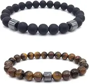 bike8 Smoking Cessation Bracelet for Women Men Quit Smoking Cessation Quit Vaping Aid Bracelet Anti Anxiety Smoking Cessation Bracelet Nature Stone Bracelet Smoke Therapy Bracelet Spiritual Bracelets