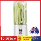 500ml Fruit Juicer USB Powered Portable Juicer Cup Smoothie Maker (White)