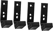 ERINGOGO 4Pcs Barbell Holder Wall Mount Rack for Gym Dumbbells Durable Storage for Weight Plates Commercial Use Barbell Hanger Easy to Install and Lightweight Design