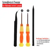 Disassemble Screwdrivers & Tweezers Repair Tool Kit For Nintendo Switch Console