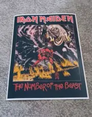 IRON MAIDEN - The Number Of The Beast Poster (Reproduction)