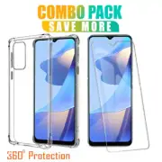 For Oppo A57S A54S A16S A74 A94 Reno 8 Lite A57 Soft Clear Case Shockproof Cover