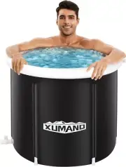 XUMAND Ice Bath Tub, Cold Plunge Tub Outdoor, Ice Bath Tub for Athletes