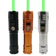 GH7 Adjustable Focus 520nm Green Laser Pointer High Power Visible Laser Torch