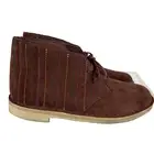 Clarks Originals Rust Brown Suede Desert Boot 261745047095 Mens Size 10.5 M New!