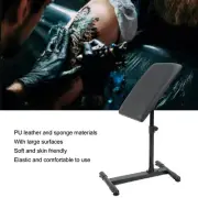 Tattoo Armrest Stand Stable Base Height Adjustable PU Panel Portable Tattoo Arm