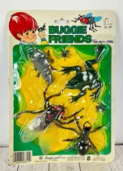 Vintage Imperial Toy 1983 Set Unopened Bug Frog Rat Spider Fly Kmart Deadstock
