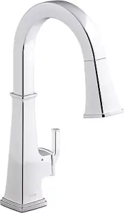 KOHLER K-23832-CP Riff Touchless PullDown Sprayer Kitchen Faucet PolishedChrome