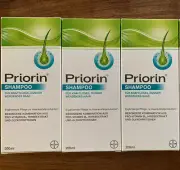 3 x 200ml shampoo Shampoing Vitamin Hair Loss regrowth PRIORIN 2026