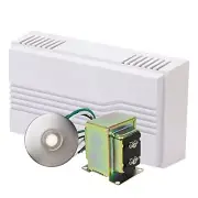 Hardwired Chime Kit with 16-Volt/30VA Transformer and Recess-Mount Metal Oil-...