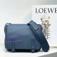 在飛比找蝦皮購物優惠-YaYa二手 2021新款 LOEWE羅意威 郵差包 男包 