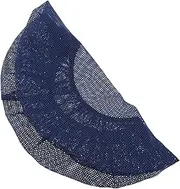 [GLSTOY] Hair Net for Women Food Service Kitchen Chef Hat Reusable Mesh Work Cap Navy