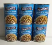 6 CANS Progresso Traditional Italian-Style Wedding Soup 19 oz FREE SHIPPING!