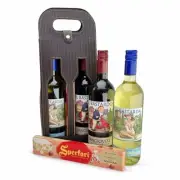 New Italian Luxury Wine Gift Hamper With Nougat - Christmas