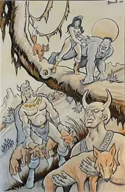 FOX HUNT * MIKE BENNETT'S ORIGINAL ART (2024) 09/23/2024