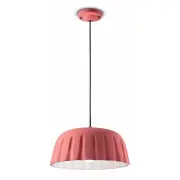Madame Gres Small Pendant, Coral Pink