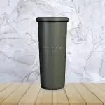 GREEN CUP芊杯內外316不鏽鋼真空吸管杯-800ML-1支(吸管杯)
