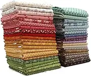 Calico Fat Eighth Bundle (34 Pieces) by Lori Holt for Riley Blake 9 x 21 inches (22.86 cm x 53.34 cm) Fabric cuts DIY Quilt Fabric