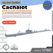 1/700 Military Model Kit USN Cachalot Class Submarine