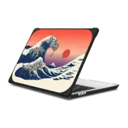 MacBook Pro 13-inch (M1 / M2 / Intel) Bounce Case The Great Wave of Pugs
