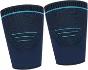 TOVINANNA 1set Thigh Protector Compression Leg Sleeves Outdoor Leg Protectors Muscle Tear Support Compression Sleeve Hamstring Support Brace Adult Sports Leg Supports Upper Leg Sleeves 2pcs