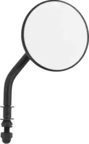 Harddrive Black 3in Round Side Mirror Harley Heritage Springer 97-03