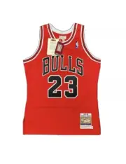 ✅100% Authentic Michael Jordan Mitchell Ness 97-98 Bulls Jersey Size 2XL Mens✔️