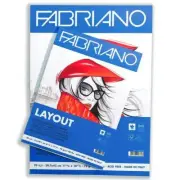 A4 A3 Fabriano Bleedproof Layout Paper Pad 70Sheets for Pens Markers Fineliners