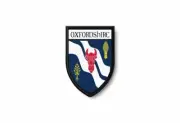 Patch printed shield embroidery border badge souvenir flag county oxfordshire