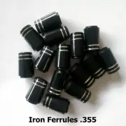 Black Tip .355 Golf Ferrules For Taper Tip Iron Titleist CB MB AP1 AP2 Series