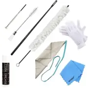 Flute Cleaning Kit Include 1pc Cotton Cleaning Brush, Flute Swab, Double-Brush