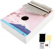 GOOHOCHY 1 Set Kalimba Thumb Piano Pine Body Mini Musical Instrument for Boys and Girls Adults Finger Piano Mini Kalimba
