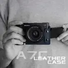 Genuine Leather Camera Half Case For Sony A7C Bag Protecter