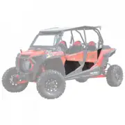 Tusk Aluminum Lower Door Inserts Black FTVDI003