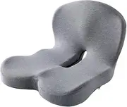 LYFJMUS Memory Foam Seat Cushion Pressure Relief Seat Cushion Ergonomic Seat Cushions Desk Chair Cushion Lumbar Support Pillow for Office Chair