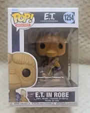 Funko Pop Movies E.T. The Extra Terrestrial IN ROBE 1254 GREAT CONDITION NEW NIB