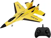 Generic Foam SU-35 Control Glider Plane RC Gifts Boys Girls, Yellow 2 Battery