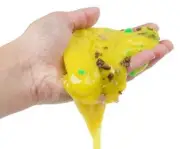 Fantasma Yellow Cyclops Snot with Boogies â Slime Compound with Pieces