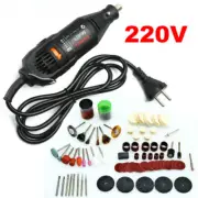220V Electric Drill Grinder Engraving Pen Rotary Power Tools Mini Drill Kit Set
