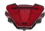 Compatible For Yamaha MT 07 MT07 ABS MT-07 FZ-07 2021 2022 2023 2024 Motorcycle LED TailLight Brake Turn Signal Integrated Tail Lights 1PCS(Gray)