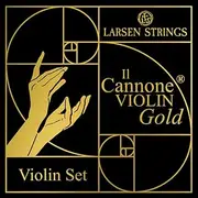 Larsen violin strings Il Cannone gold set soloist gold