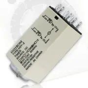 Brand New Delay Timer Relay LED Indicator Power-on 5.7x2.8x2.2cm AC220V DC24V