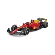 BURAGO 1/24 Scuderia Ferrari F1-75 #16 LECLERC FIG Monza 75 YRS DISPLAY CASE