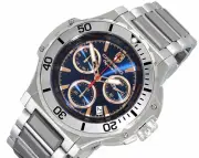 Torino Carrero Men's Aquamar LE Swiss Movement Pro-Diver Day/Date Chronograph