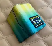 Louis Vuitton Gradient green Damier Stripes Pocket Organizer Wallet M81320