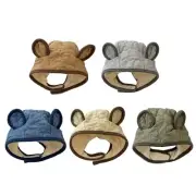 Comfortable Baby Beanies Cap Earflaps Designing Soft Infant Toddler Pilot Hat