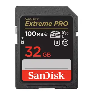 【SanDisk】64GB 32GB EXTREME PRO SD U3 V30 記憶卡 讀200MB 32G 64G